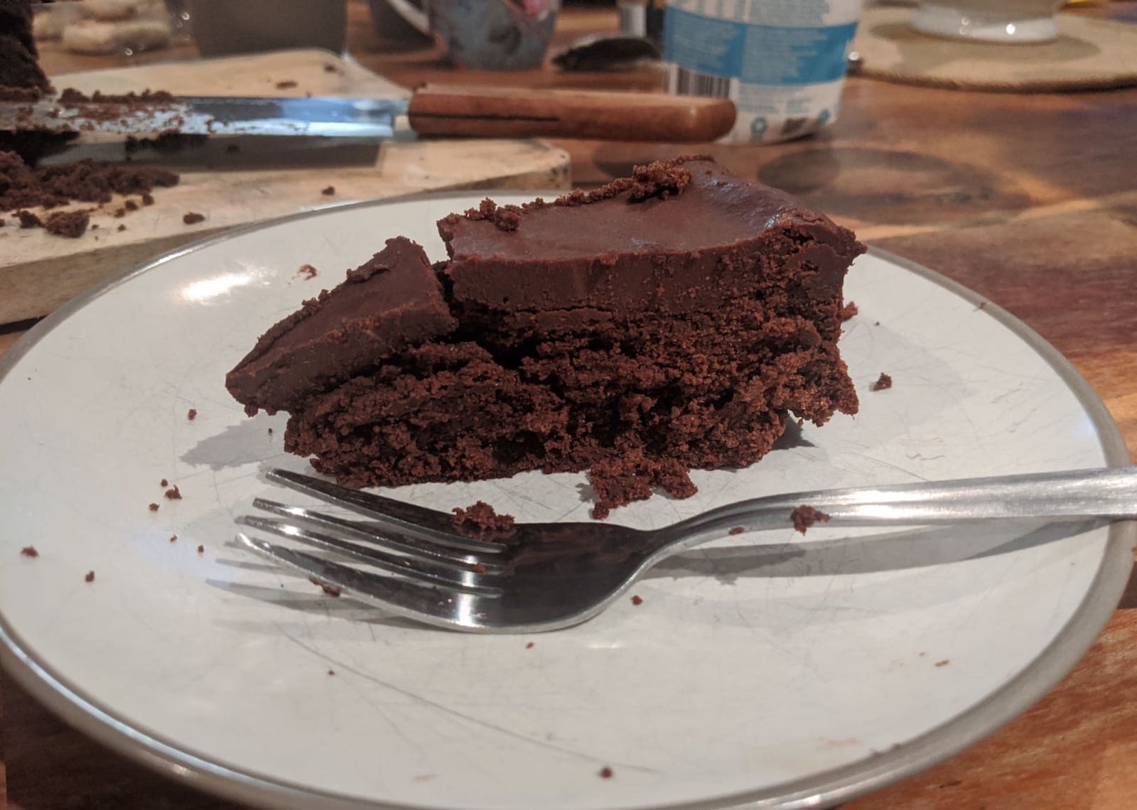 Making Tartine's Chocolate Mousse Cake at Home